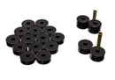 Energy Suspension 74-75 Jeep CJ5/CJ7/CJ8 Scrambler Black Body (Cab) Mount Set-2