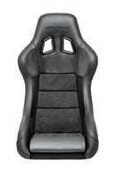 Sparco Seat QRT Performance Leather/Alcantara Black (Must Use Side Mount 600QRT)-1