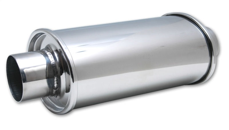 Vibrant ULTRA QUIET Resonator 2.5in inlet / outlet x 14in overall length - 0
