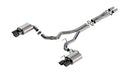 Borla 2024 Ford Mustang GT 5.0L V8 w/ Active Exhaust ATAK Cat-Back Exhaust System - Black Chrome-1