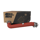 K&N 23-24 Toyota GR Corolla L3 1.6L Charge Pipe Kit - Wrinkle Red-5
