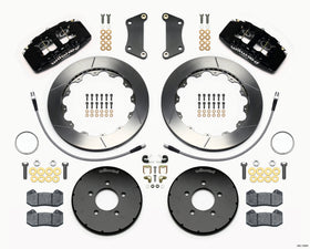 Wilwood Dynapro 6 Front Hat Kit 12.88in 2005-Up Mazda 3 w/ Lines