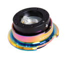 NRG Quick Release Gen 2.8 - Black Body / Neochrome Ring-1