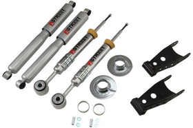 Belltech 09-13 Ford F150 All Cabs Short Bed 2WD Lowering Kit w/ SP Shocks +1 to -3in F/2in R Drop - 0