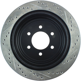 StopTech 04-09 Ford F150 / 06-08 Lincoln Mark LT Rear Right Slotted & Drilled Rotor - 0
