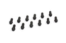 Cometic Header Bolts 3/8 - 16 x 1in Grade 5 Black Oxide Finish With Compact Hex Head-1