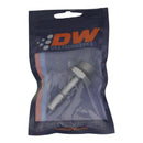 DeatschWerks 10AN ORB Male to 3/8in Male EFI Quick Connect Adapter - Anodized DW Titanium-3