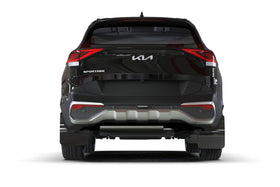 Rally Armor 23-26 Kia Sportage Black UR Mud Flap w/ Metallic Black Logo - 0