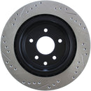 StopTech 06-07 350Z / 05-07 G35 / 06-07 G35X SportStop Slotted & Drilled Rear Left Rotor-4