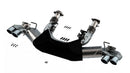Borla 2020 Chevrolet Corvette C8 6.2L ATAK 3in Exhaust System Dual Round A/C Tips 4inx 4.75in-2