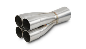 Vibrant 4-1 Merge Collector 2.50in Inlet I.D. Merge O.D. - 4.00in Outlet O.D. - 4.50in - 0