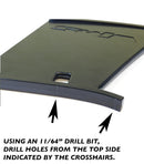 04-07 SUBARU WRX STI REAR WING SPOILER STABILIZER SUPPORT-3