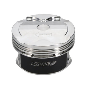 Manley 2018+ Ford Coyote 5.0L DOHC +1cc Dish 3.662in Bore 11:1 CR Platinum Piston Set - 0