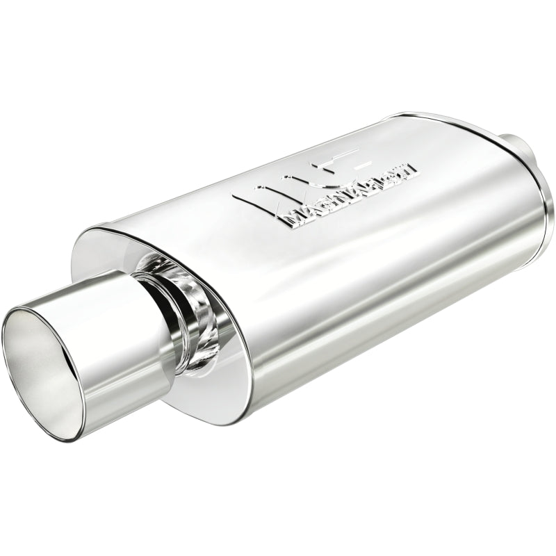 MagnaFlow Muffler W/Tip Mag SS 14X5X8 2.25/4. - 0