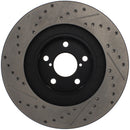 StopTech 02-10 Subaru WRX Slotted & Drilled Right Front Rotor (exc. STi)-5