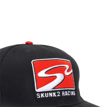 Skunk2 Team Baseball Cap Racetrack Logo (Black) - L/XL - 0