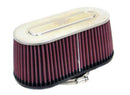 K&N Marine Engine Flame Arrestor - Oval Tapered 3.75in Flange ID / .75in Flange Length / 4in Height-2