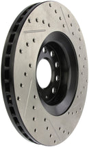 StopTech 05-06 Audi A4 Quattro/ 02-04 A6 Quattro / 99-02 S4 Front Right Slotted & Drilled Rotor-1