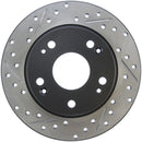 StopTech 04-08 Acura TSX / 03-07 Honda Accord SportStop Slotted & Drilled Right Rear Rotor-1