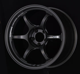 Advan RG-D2 18x9.5 +35 5x120 Semi Gloss Black Wheel