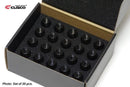 Cusco Universal Wheel Lug Nut Set M12 x P1.5mm - Black (20pcs)-1