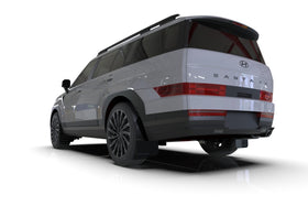 Rally Armor 24-26 Hyundai Santa Fe Black Mud Flap w/Dark Grey Logo - 0