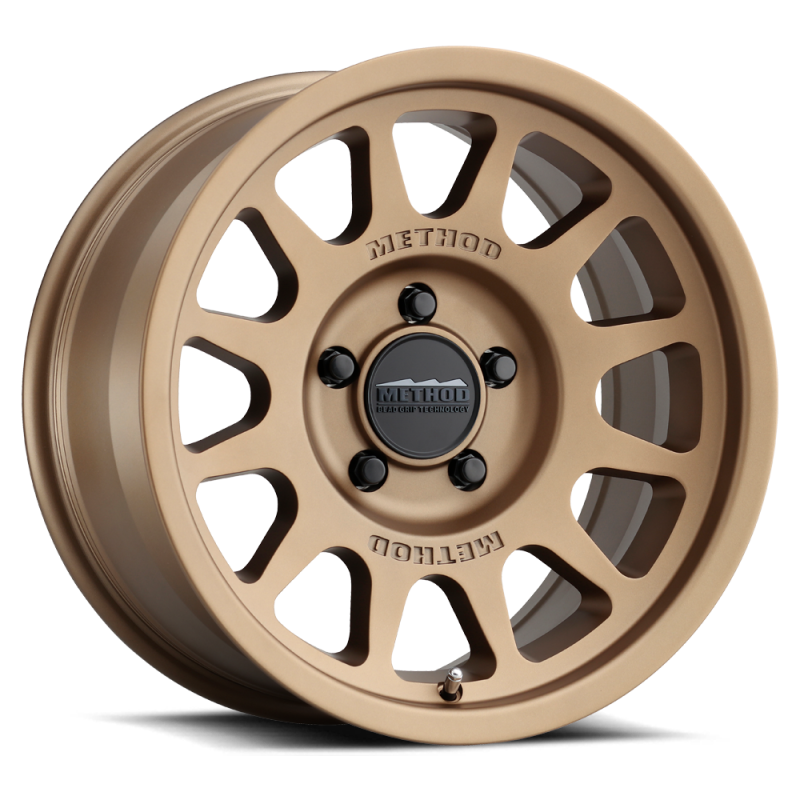 Method MR703 15x7 +15mm Offset 5x100 56.1mm CB Method Bronze Wheel - 0