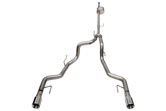 Corsa 2022-2025 Ford F-150 SuperCrew/5.5ft Bed 5.0L V8 Xtreme Cat-Back Dual Rear Exit-Polished
