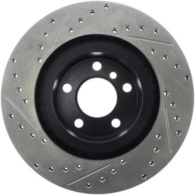 StopTech Slotted & Drilled Sport Brake Rotor - 0