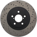StopTech 02-10 WRX Drilled Right Front Rotor-5