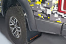 Rally Armor 17-20 Ford F-150 Raptor Gen 2 Black UR Mud Flap w/White Logo-5