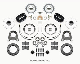 Wilwood Forged Dynalite-M Front Kit 10.75in 1950-1955 MG-TD/TF