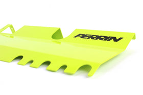 PERRIN 15-21 Subaru WRX/STI Radiator Shroud (With OEM Intake Scoop) - Neon Yellow - 0