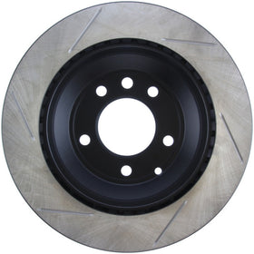 StopTech Power Slot 07-10 Audi Q7 / 03-10 Porsche Cayenne Left Rear Slotted Rotor - 0