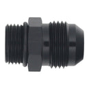 DeatschWerks 8AN ORB Male to 10AN Male Flare Adapter - Anodized Matte Black-1
