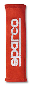 Sparco Belt Pad 2In Alcantara Red-2