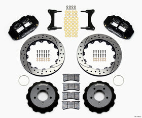 Wilwood Narrow Superlite 6R Front Hat Kit 12.88in Drilled 93-96 Mazda RX7