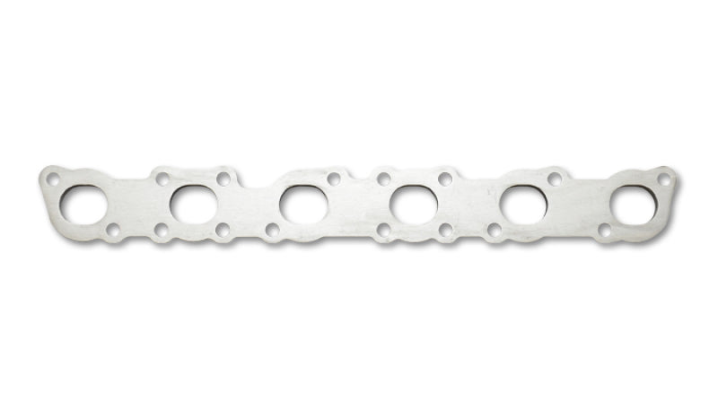 Vibrant Mild Steel Exhaust Manifold Flange for Nissan RB25/RB26 motor 1/2in Thick - 0