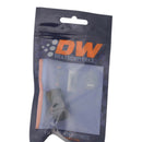 DeatschWerks 8AN ORB to Can-Am Maverick X3 OE Quick Connect Adapter - Anodized Matte Black-2