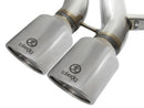aFe POWER Takeda 3in 304 SS Cat-Back Exhaust w/ Polished Tips 13-17 Ford Focus ST L4-2.0L (t)-4