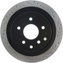 StopTech 06-07 350Z / 05-07 G35 / 06-07 G35X SportStop Slotted & Drilled Rear Left Rotor-1