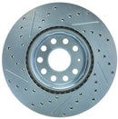 StopTech Select Sport 06-17 Volkswagen Jetta Slotted & Drilled Front Left Rotor-1
