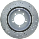 StopTech Select Sport Drilled & Slotted Rotor - Front Left-2