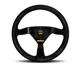 Momo MOD69 Steering Wheel 350 mm -  Black Suede/Black Spokes
