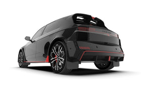 Rally Armor 25-26 Hyundai Ioniq 5 N Black Mud Flap w/Metallic Black Logo - 0
