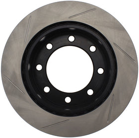 StopTech Power Slot 00-05 Ford Excursion / 01-04 F250 4WD Front Left Slotted Rotor - 0