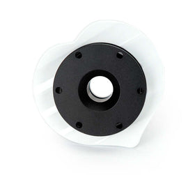 NRG Heart Quick Release Kit Gen 143 - Black Body / White Heart Ring - 0