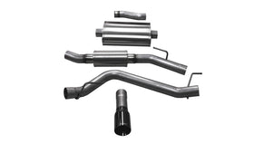 Corsa 2020-2025 Jeep Gladiator JT 3.0in Cat-Back Single Touring Side Exit w/ 4.0in Black Tip