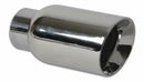 Vibrant 4in Round SS Exhaust Tip (Double Wall Angle Cut Beveled Outlet)-1