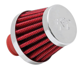 K&N 2in Base OD x .375in Flange ID x 1.75in H Rubber Base Crankcase Vent Filter - 0